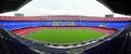 Nou Camp stadium panorama - Barcelona, Spain Royalty Free Stock Photo