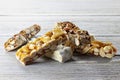 Nougat Royalty Free Stock Photo