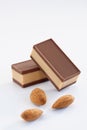 Nougat praline Royalty Free Stock Photo