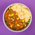 Nourishing Cottage Pie Meal In A Bowl Royalty Free Stock Photo