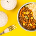 Nourishing Cottage Pie Meal In A Bowl Royalty Free Stock Photo