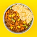 Nourishing Cottage Pie Meal In A Bowl Royalty Free Stock Photo