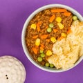 Nourishing Cottage Pie Meal In A Bowl Royalty Free Stock Photo