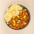 Nourishing Cottage Pie Meal In A Bowl Royalty Free Stock Photo