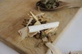 Nourishing organic herbs for making Chinese holistic tea