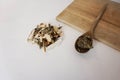 Nourishing organic herbs for making Chinese holistic tea