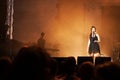 Nouvelle vague on stage Royalty Free Stock Photo