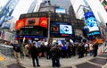 Nov 4, 2008 - The Times Square in NYC Royalty Free Stock Photo