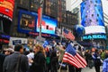 Nov 4, 2008 - The Times Square in NYC Royalty Free Stock Photo
