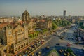 Chhatrapati Shivaji Maharaj Terminus Victoria Terminus station-Unesco World Heritage Site Royalty Free Stock Photo