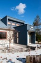 Modern Japanese house or bakery shop in Hokkaido