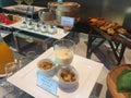 29nov kuala lumpur. breakfast buffet spread in hotel