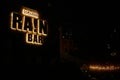 Illuminated sign for bar