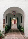 Spanish Colonial house in Casa Manila, Philippines