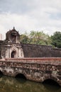 Old Gate and moat Fort Santiago, Manila, Philippines