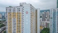 4 Nov 2022 Old Public Residential Building in Hong Kong Royalty Free Stock Photo