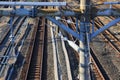 Nov 29 2023 the railway with Ueno Station, tokyo, japan Royalty Free Stock Photo