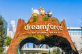 Nov 17, 2019 San Francisco / CA / USA - Dreamforce annual convention taking place at Moscone Center; Dreamforce is an annual user