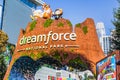 Nov 17, 2019 San Francisco / CA / USA - Dreamforce annual convention taking place at Moscone Center; Dreamforce is an annual user Royalty Free Stock Photo