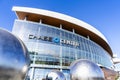 Nov 2, 2019 San Francisco / CA / USA - The newly opened Chase Center arena, home venue for the Golden State Warriors, in the