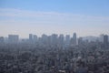 Nov 30 2023 Tokyo skyline from the tower. Sumida. Tokyo. Japan