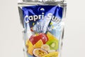 Capri-Sun juice concentrate drink isolated on white. Capri sun multi vitamin