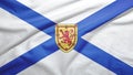 Nova Scotia province of Canada flag Royalty Free Stock Photo