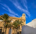 Nova Tabarca church in Alicante Spain Royalty Free Stock Photo