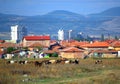 Nova Zagora city outskirts Bulgaria Royalty Free Stock Photo