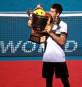 Novak Djokovic of Serbia Royalty Free Stock Photo