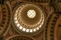 Novara, Italy. Duomo church interior - Mole Antonelli. Royalty Free Stock Photo