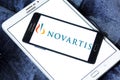 Novartis pharmaceutical company logo