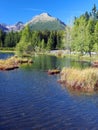 Nove Strbske Pleso in High Tatras Royalty Free Stock Photo