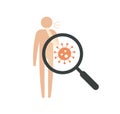 Novel Coronavirus - Testing Capacity and Criteria - Icon