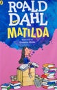 Novel front cover of Matilda by Roald Dahl Royalty Free Stock Photo