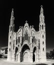 view of the Monastery of Santa Maria Magdalena monastery church in Novelda