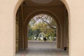 November 9, 2020 Balti Moldova church entrance through the arch