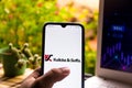 November 9, 2020, Brazil. In this photo illustration the Kulicke and Soffa Industries logo seen displayed on a smartphone