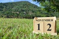 November 12, Country background.