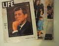 Life Magazine Covers After John F. Kennedy`s Assassination Royalty Free Stock Photo