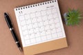 November 2024 desk calendar