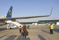 November 7, Egypt Hurghada boarding plane airline Ukraine International Airlines