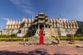 November 08, 2014: Entrance to the Jain temple of Ranakpur, India