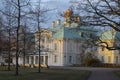 November evening at the Grabd Menshikov Palace. Oranienbaum. Neighborhoods of St. Petersburg