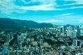 November 9, 2019, Georgetown, Penang, Malaysia, a bird's-eye view of Georgetown, a city of culture and unique architecture. Royalty Free Stock Photo