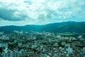 November 9, 2019, Georgetown, Penang, Malaysia, a bird's-eye view of Georgetown, a city of culture and unique architecture. Royalty Free Stock Photo