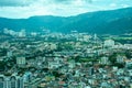 November 9, 2019, Georgetown, Penang, Malaysia, a bird's-eye view of Georgetown, a city of culture and unique architecture. Royalty Free Stock Photo