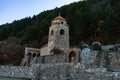 Famous woman monastery Ortaubani in Shida Kartli, Georgia