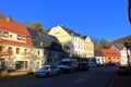 November 06 2022 - Glashuette, Saxony, Germany: The nice village of Glashuette, centre of watch manufacturing