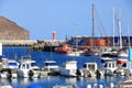 November 24 2023 - Gran Tarajal, Fuerteventura, Canary Islands, Spain, Europe: a Search And Rescue Vessel Moored in Harbour